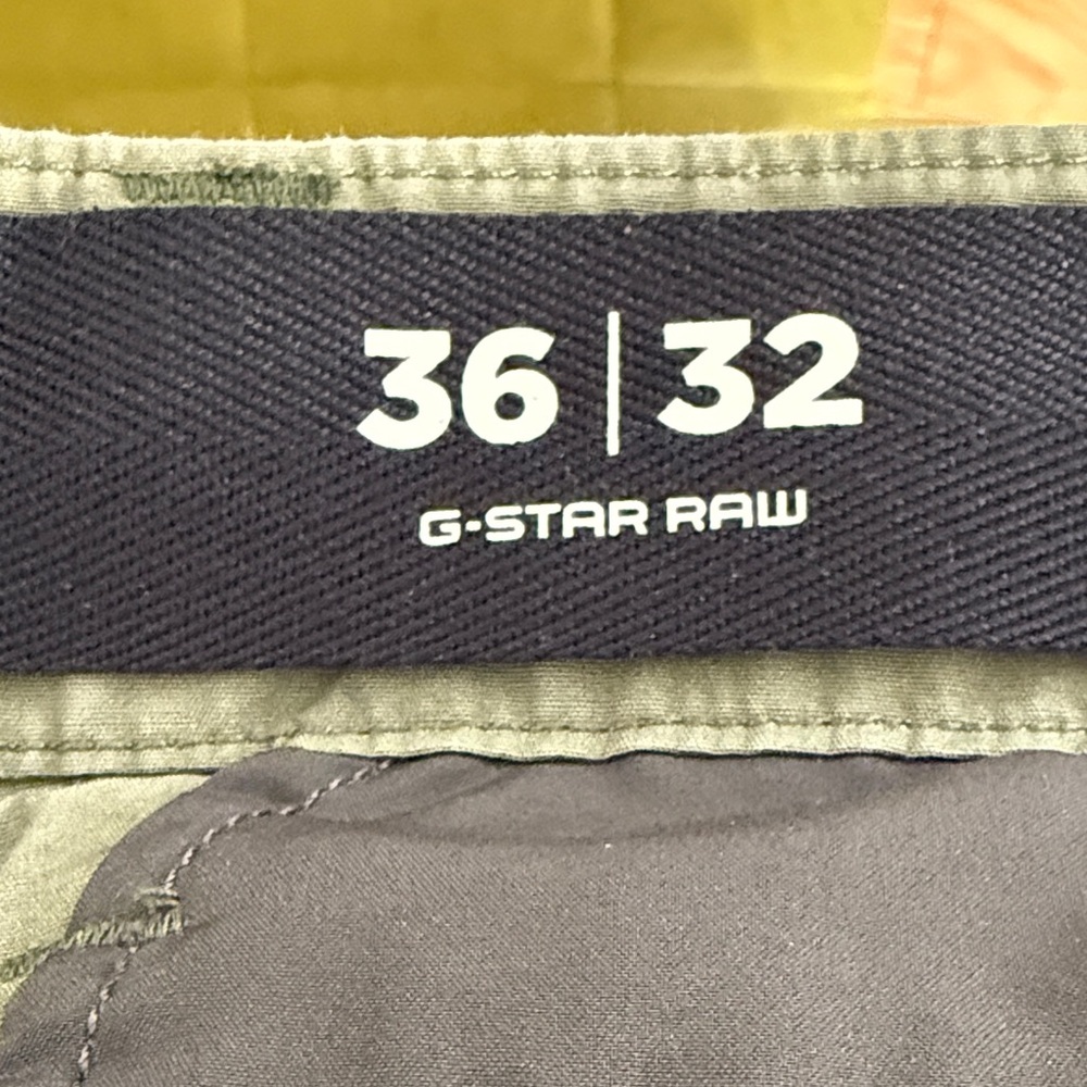 G-Star Olive Green Cargo Pants - Picture 5 of 5